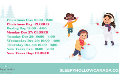 Holiday Hours at Sleepy Hollow Children’s Furniture in Ottawa